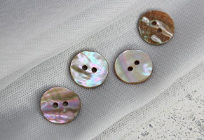 (п300977) World of buttons, Пуговицы из ракушки, 18мм, перламутровый