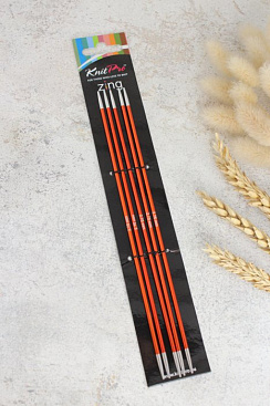 KnitPro Zing Спицы чулочные 20см, 2.75mm