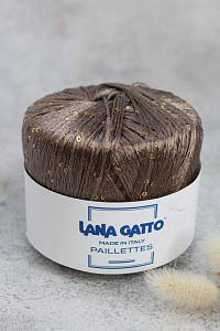 Lana Gatto Paillettes 25гр, 195м (30100)