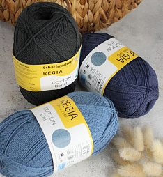 REGIA Cotton, Denim, Uni