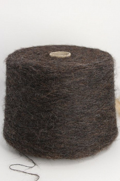 (10958) TELI CASHMERE YAK, для BRUNELLO CUCINELLI, 22% кашемир, 70% бэби як, 8% нейлон, 850м/100гр, темно-коричневый
