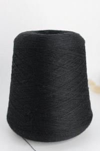 (11755) Zegna Baruffa (Зэгна Баруффа), CASHWOOL (КАШВУЛ), 100% меринос, 2400м/100гр, черный