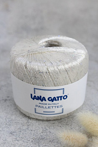 Lana Gatto Paillettes 25гр, 195м (8599)