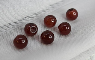 (п191073) World of buttons, Пуговицы, пластик, на ножке, 10мм, коричневый