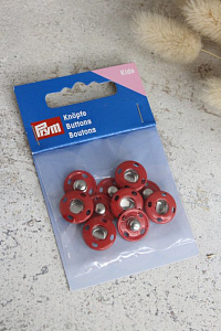 Prym, Кнопки, 1 кнопка, 14мм, красный