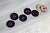 (п300974) World of buttons, Пуговицы из ракушки, 17мм, фиолетовый