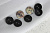 (п241112) World of buttons, Пуговицы из ракушки, 13мм, чёрный