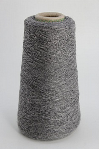 (11924) No Name (Ноу Нейм), CASHMERE (КЭ́ШМИР), 100% кашемир, 1400м/100гр, меланж, серый