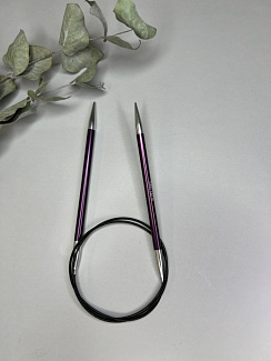 KnitPro Zing Спицы круговые 80см 6.0mm