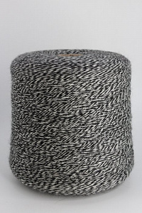 (11873) Shepley (Шэплэи), BRITISHWOOL (БРИ́ТИШВУЛ), 100% шерсть, 465м/100гр, мулине, белый, черный
